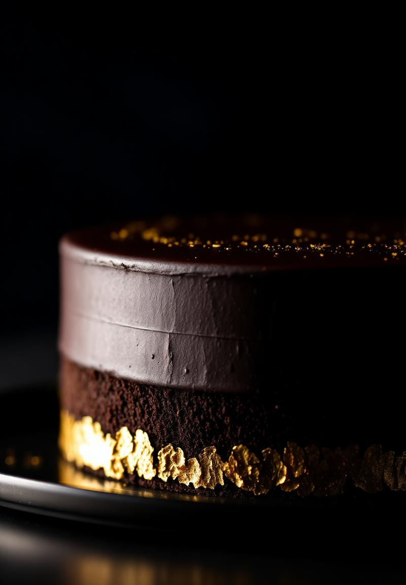 Cake Provocateur — layered blended cake with ice cream